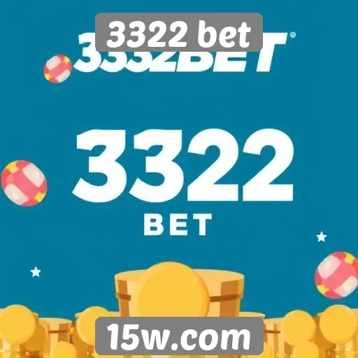 Ofertas e promoções disponíveis na 3322 bet